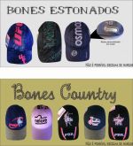 Bonés Estonados e Country
